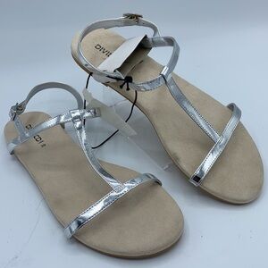 H&M Divided Ankle T-Strap Sandals